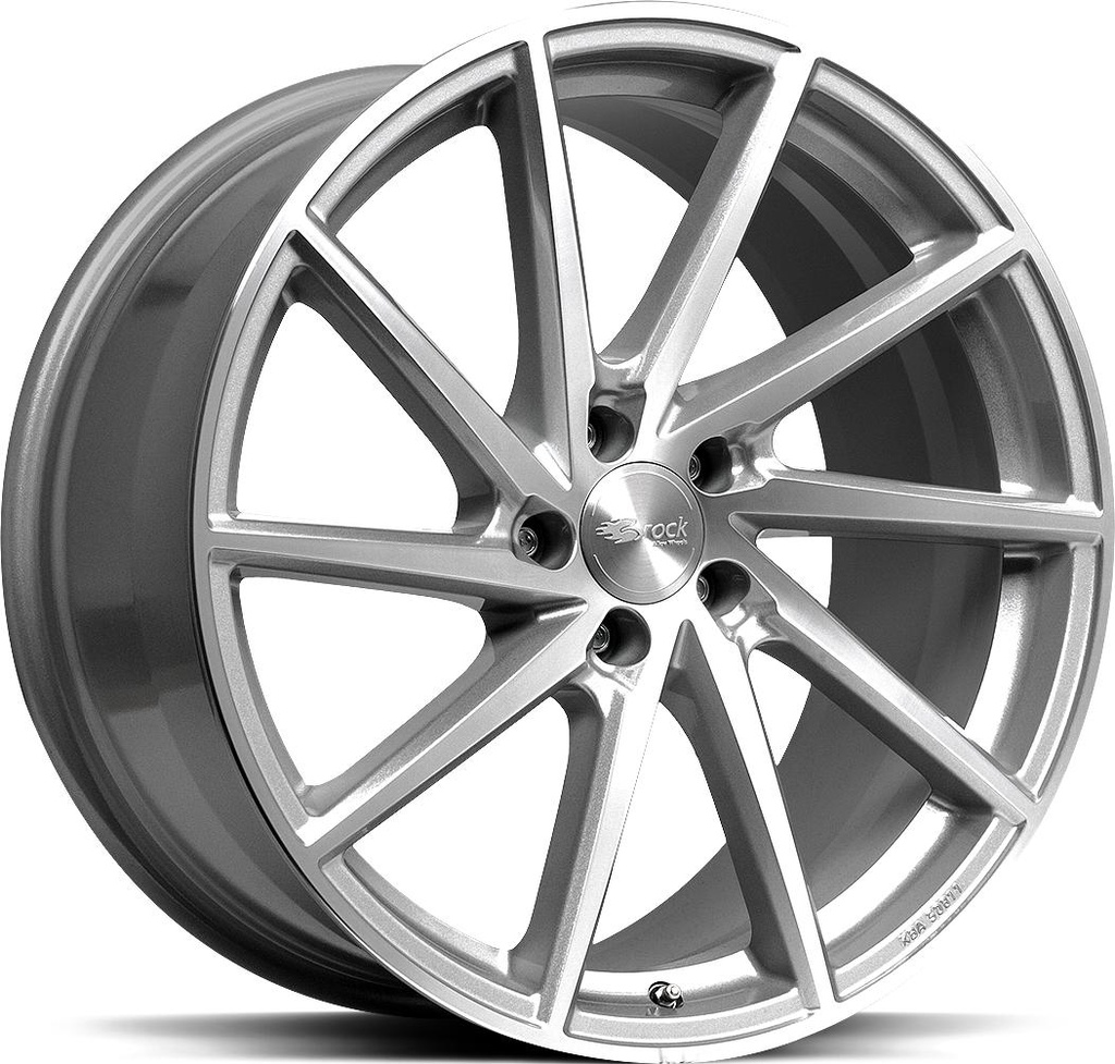 BROCK B37C CRYSTAL SILV POL 9.5x20 5/120 ET32 CB72.6
