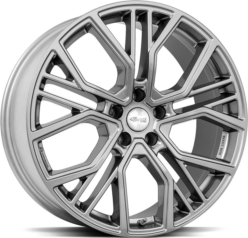BROCK B41 FERRIC GREY 9.5x21 5/112 ET31 CB66.6