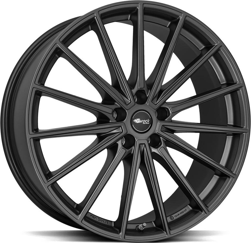 BROCK B43 COSMIC GREY MATT 10.5x21 5/114.3 ET48 CB64.2