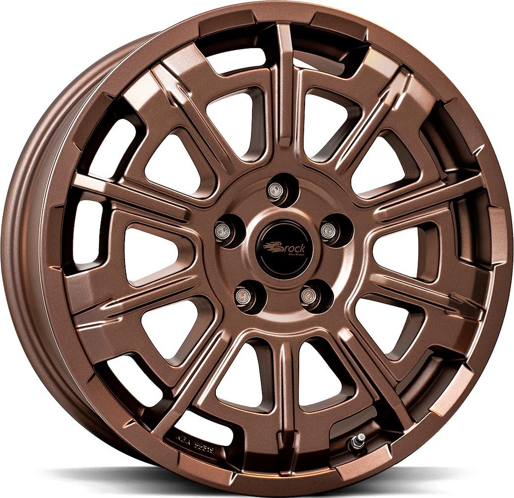 BROCK B45 BRONZE COPPER MATT 8x20 5/120 ET39.5 CB72.6