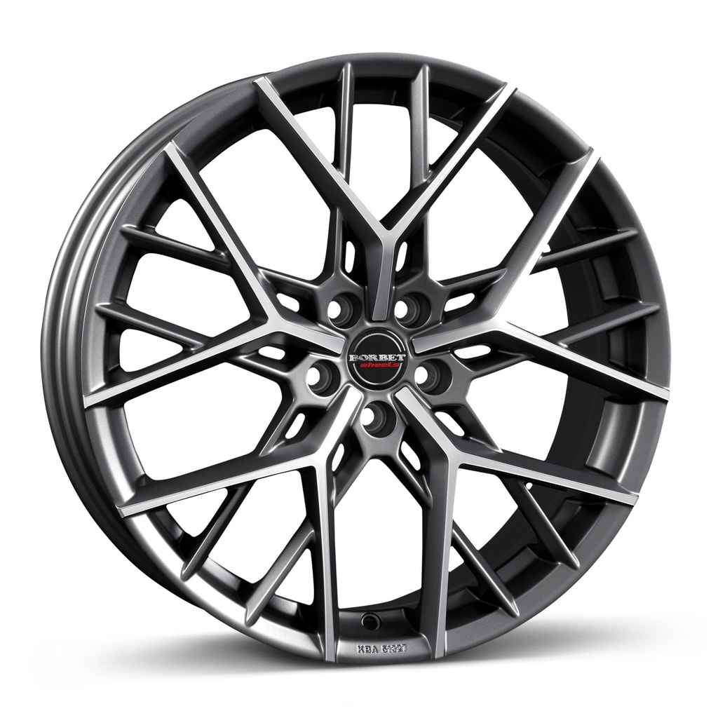 BORBET BY TITAN POL MATT 8x20 5/112 ET45 CB72.5