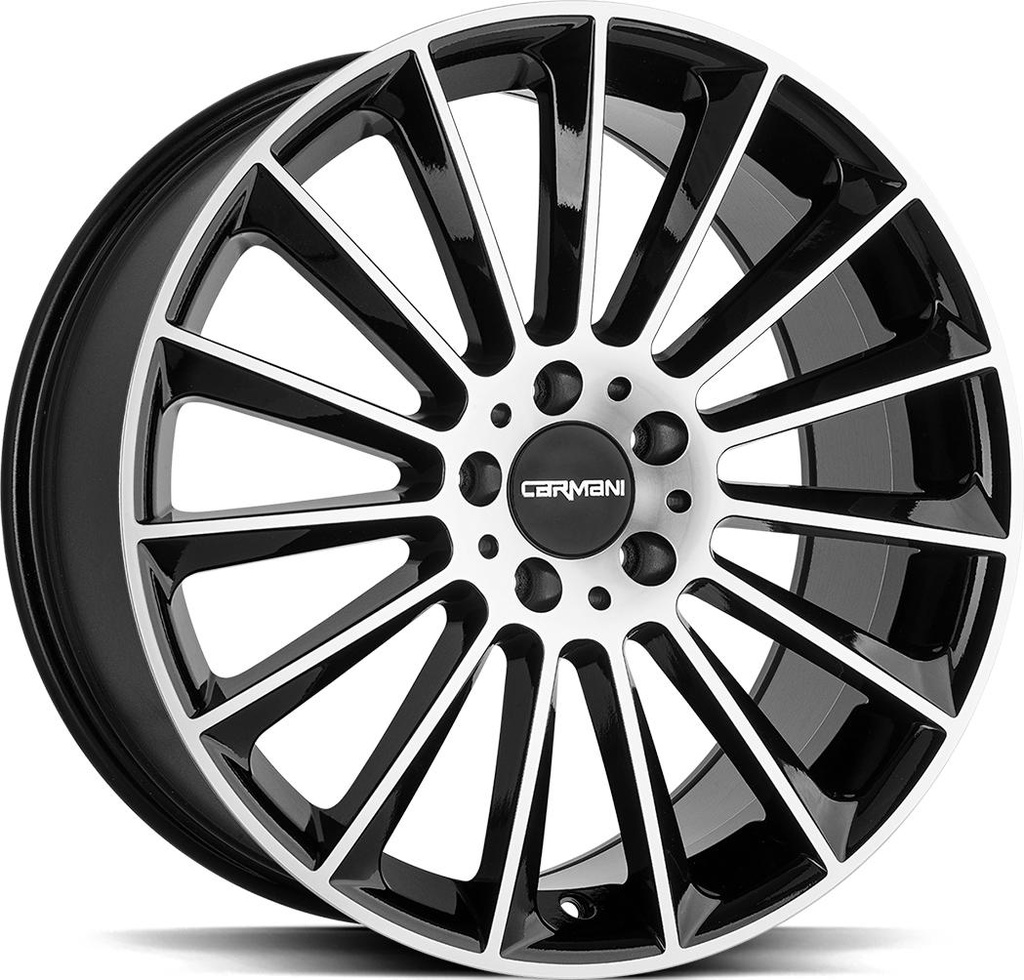 OXGIN FRITZ BLACK POL 8x18 5/112 ET45 CB66.6