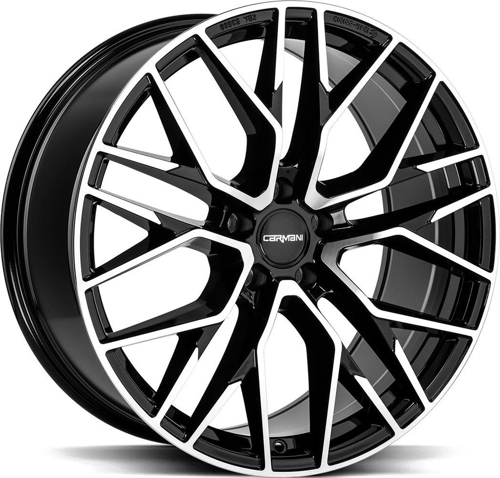 OXGIN LUDWIG BLACK POL 8.5x19 5/112 ET35 CB66.6