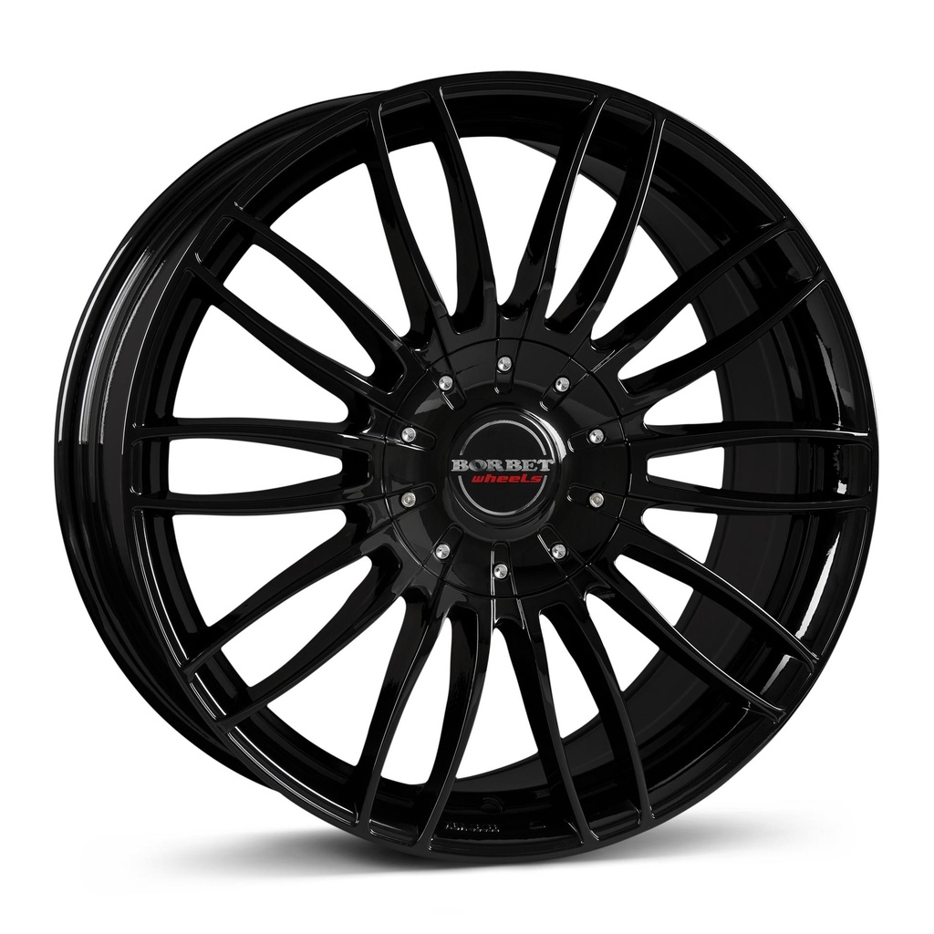 BORBET CW3 BLACK GLOSS 9x21 5/108 ET50 CB63.4