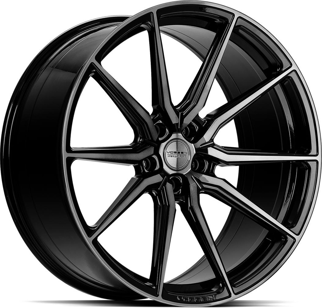 VOSSEN HF3 DOUBLE TINTED GLOSS BLACK 9x20 5/114.3 ET32 CB73.1