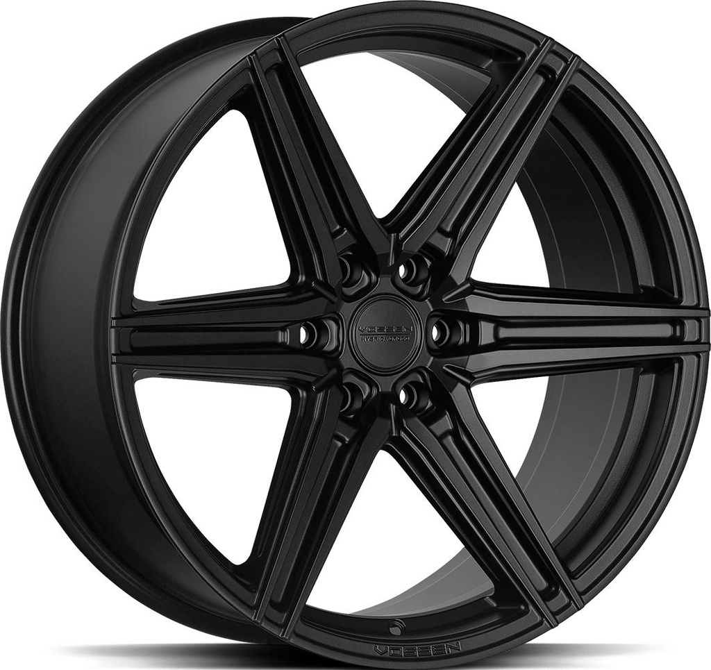 VOSSEN HF6.2 GLOSS BLACK 9.5x22 6/135 ET20 CB87.1