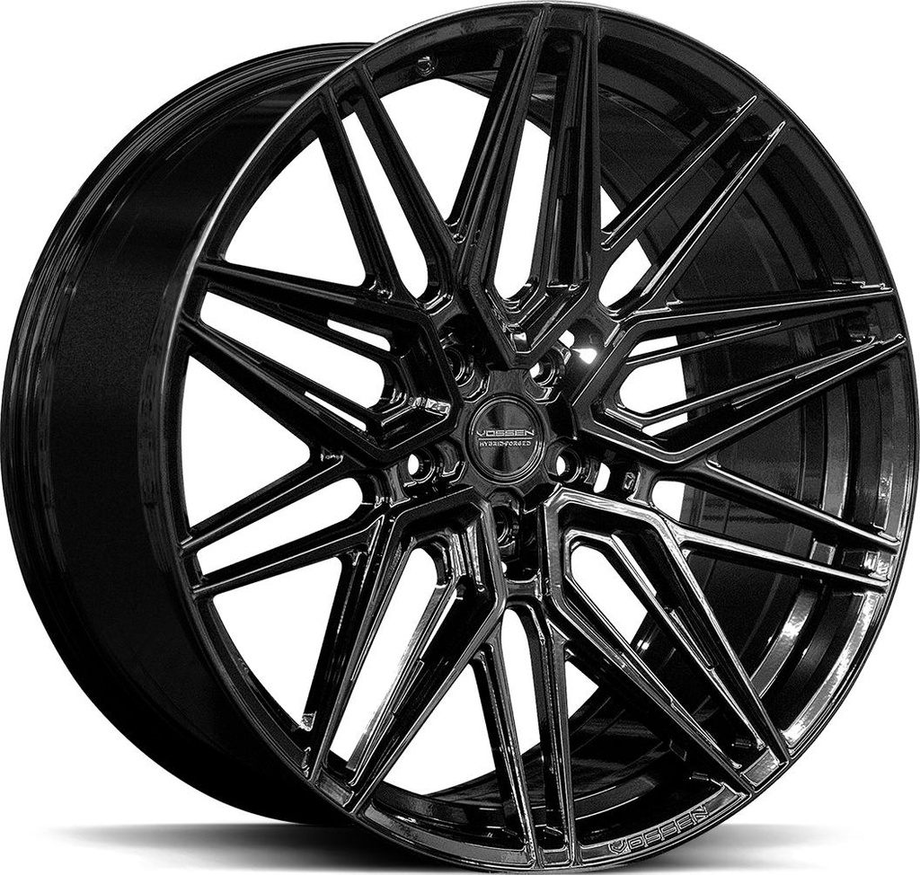 VOSSEN HF7 GLOSS BLACK 9x21 5/112 ET25 CB66.6