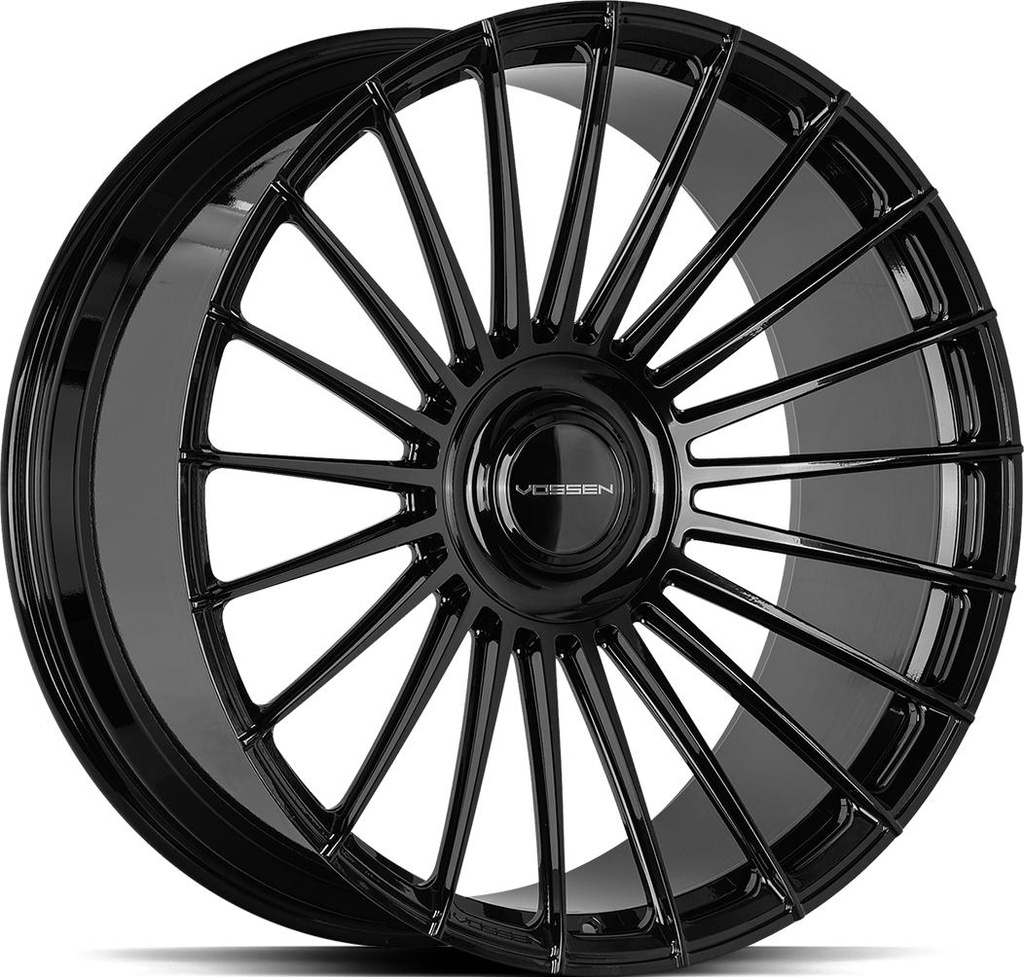 VOSSEN HF8 GLOSS BLACK 10x24 5/112 ET2 CB66.6