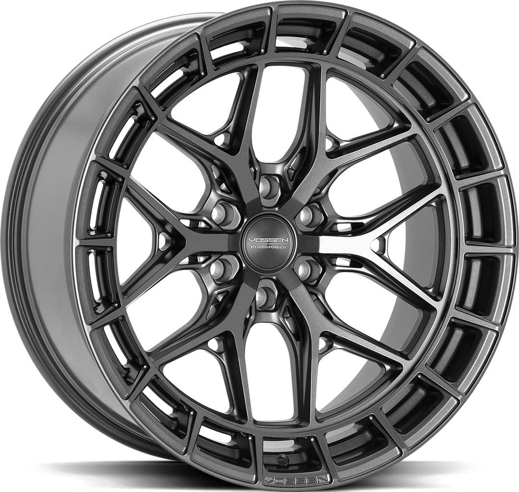 VOSSEN HFX1 MATT GUN METAL 12x22 8/170 ET-44 CB125.1