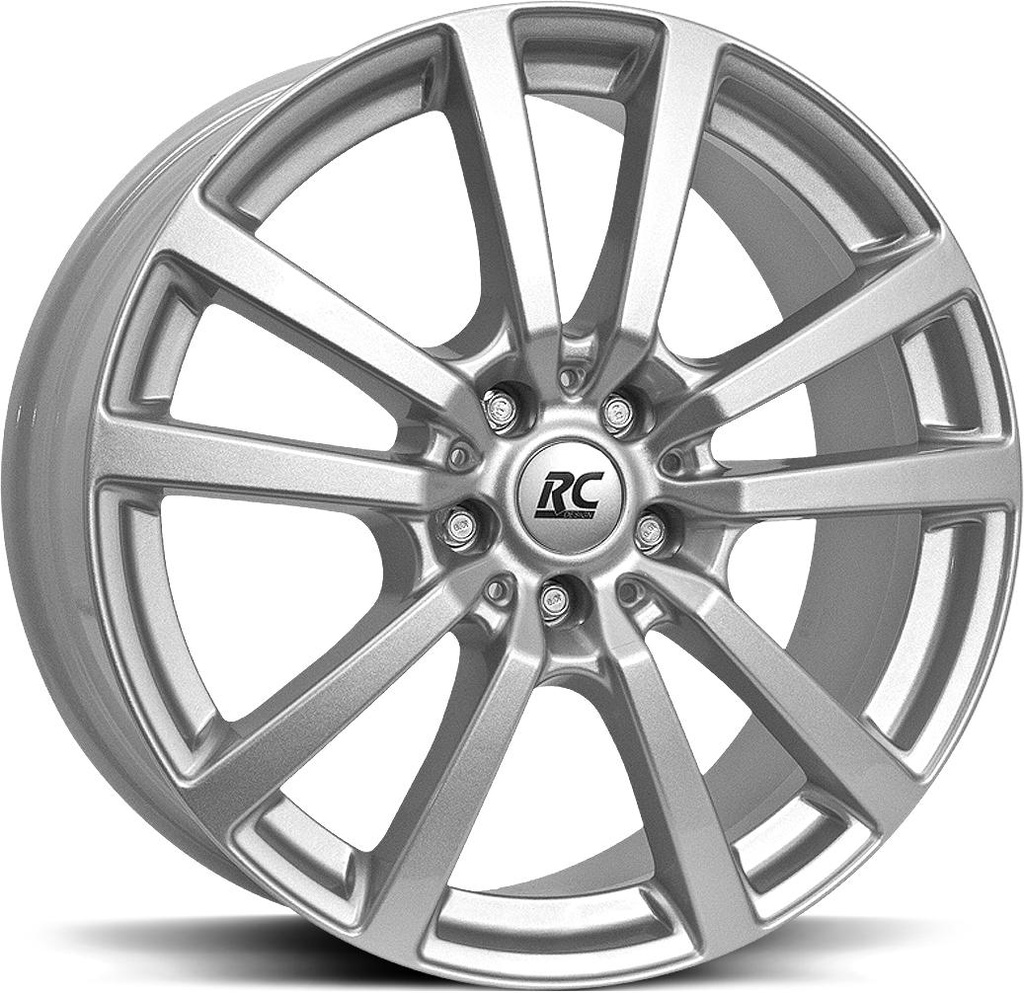 BROCK RC25T CRYSTAL SILV 6.5x16 5/130 ET43 CB84.1