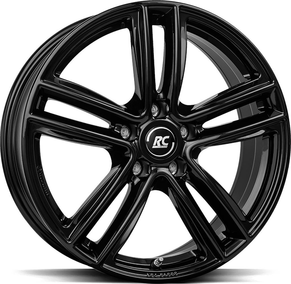 BROCK RC27 SHINY BLACK 6.5x16 5/112 ET43 CB57.1