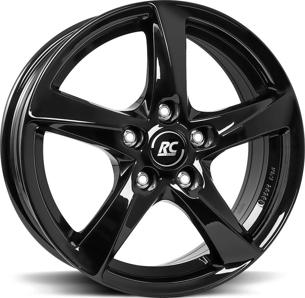 BROCK RC30 SHINY BLACK 6.5x16 5/114.3 ET47 CB67.1