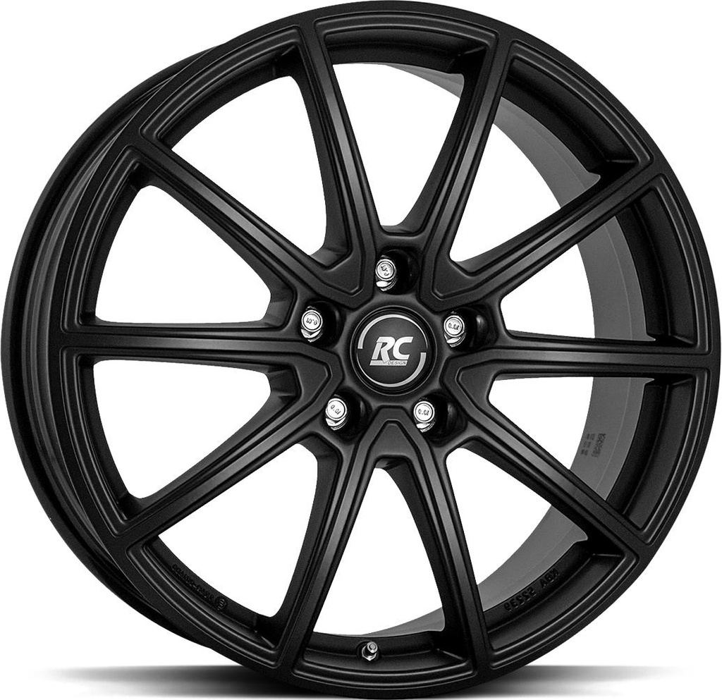 BROCK RC32 SATIN BLACK MATT 7.5x17 5/115 ET45 CB70.3