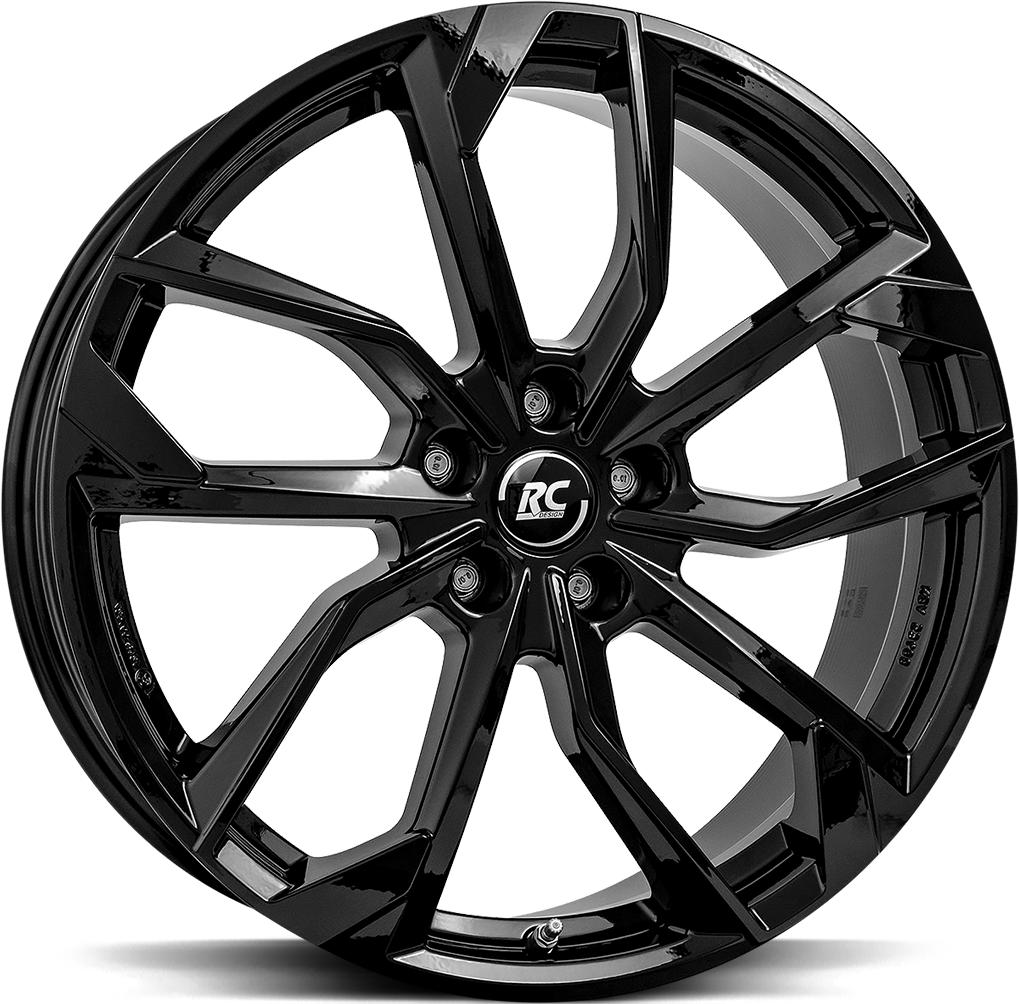BROCK RC34 SHINY BLACK 9x19 5/110 ET34 CB65.1