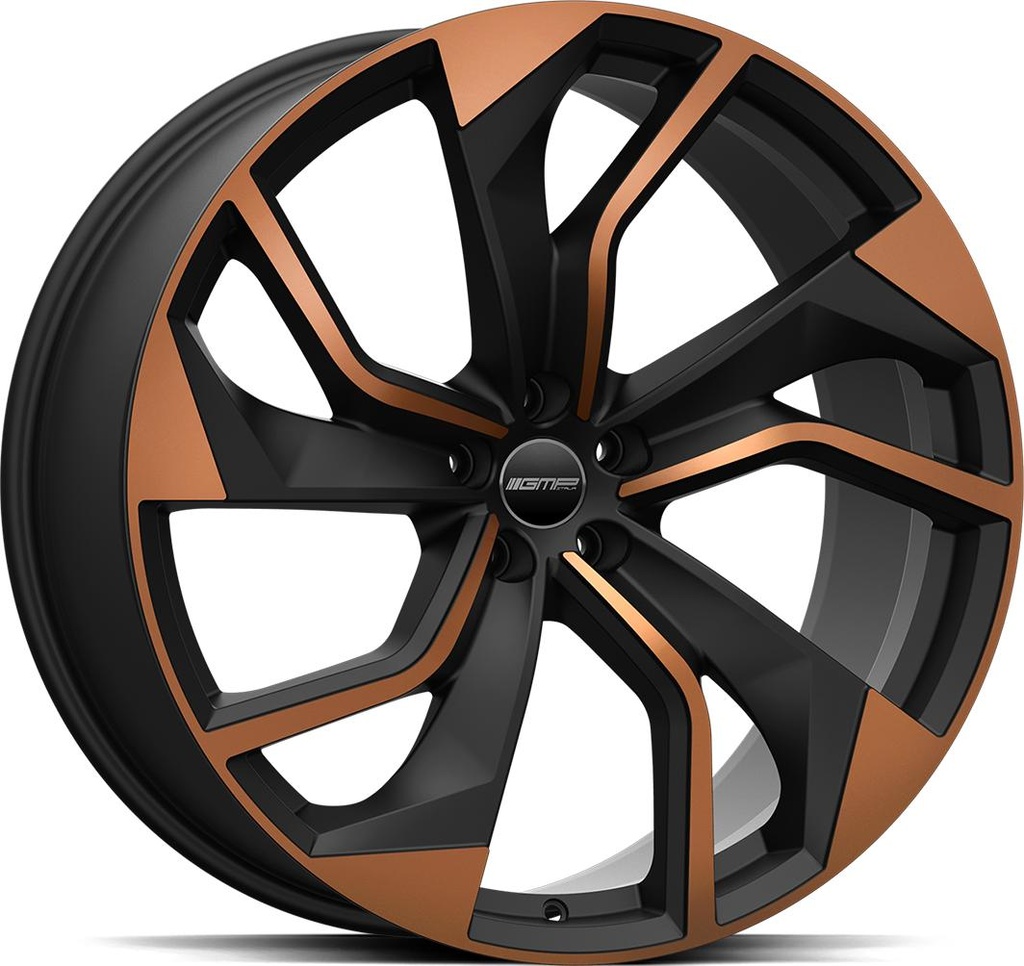 GMP REBEL SATIN BLACK BRONZE DIAM 8.5x19 5/108 ET47.5 CB63.4