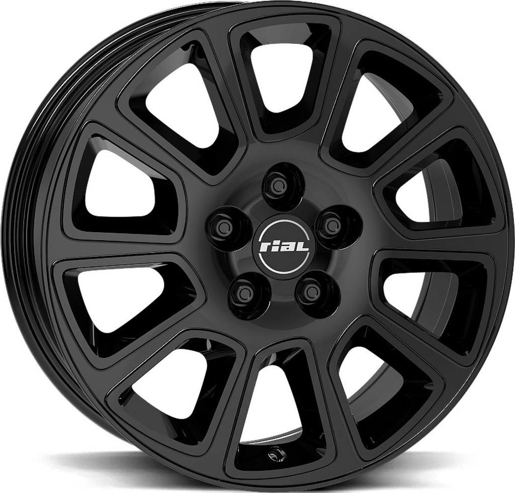 RIAL TRANSPORTER 2 DIAM BLACK 7x17 5/112 ET51 CB66.6