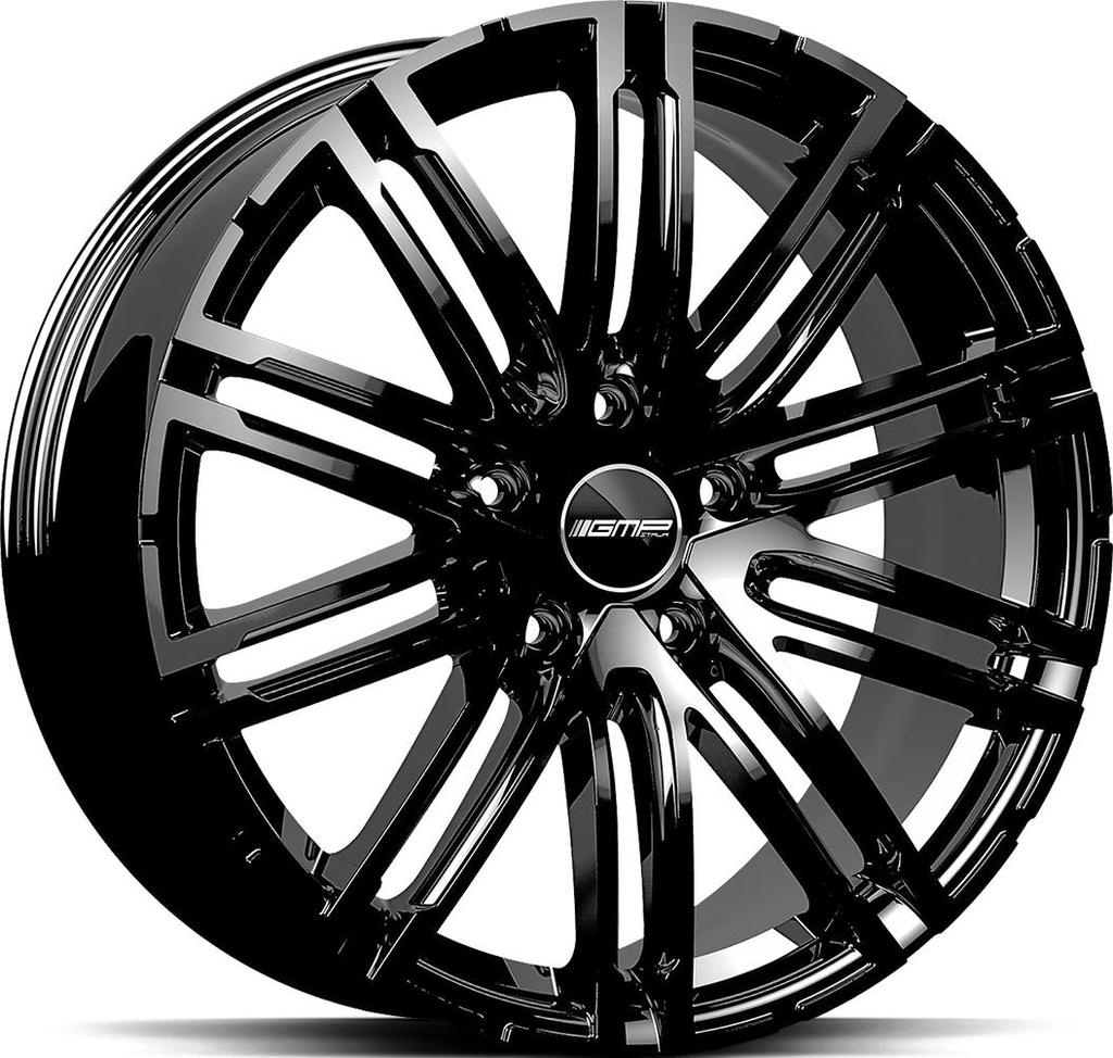GMP TARGA GLOSS BLACK 9x21 5/112 ET26 CB66.6