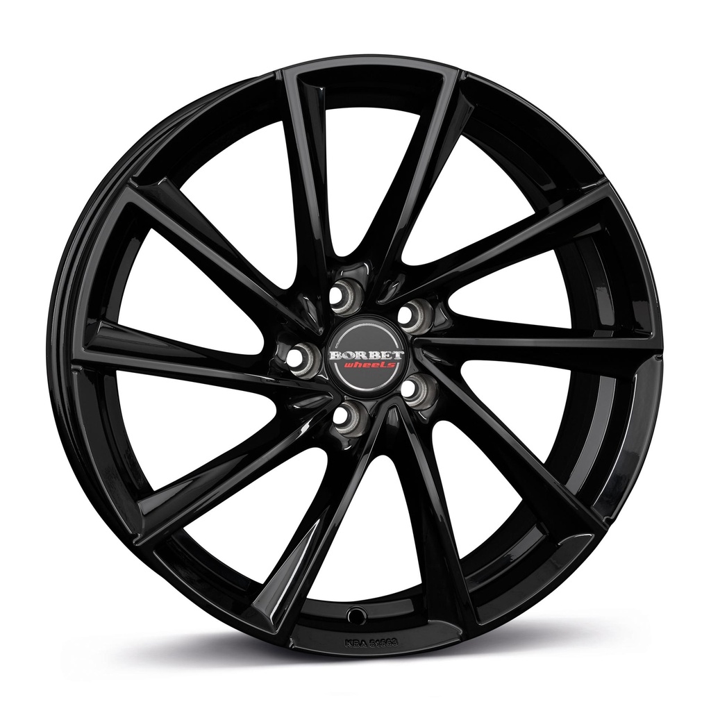 BORBET VTX BLACK GLOSS 8x18 5/114.3 ET48 CB72.6