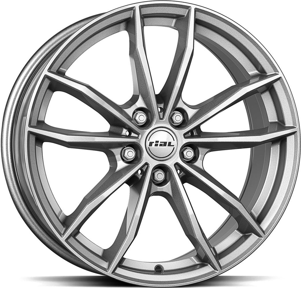 RIAL X12 METAL GREY 7.5x17 5/112 ET52 CB66.7