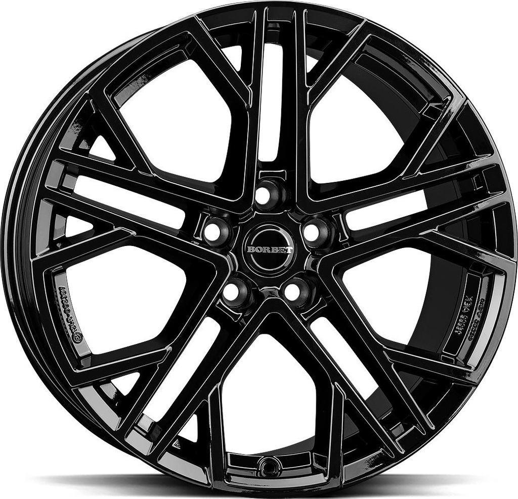 BORBET XV BLACK GLOSS 9.5x19 5/112 ET35 CB72.5