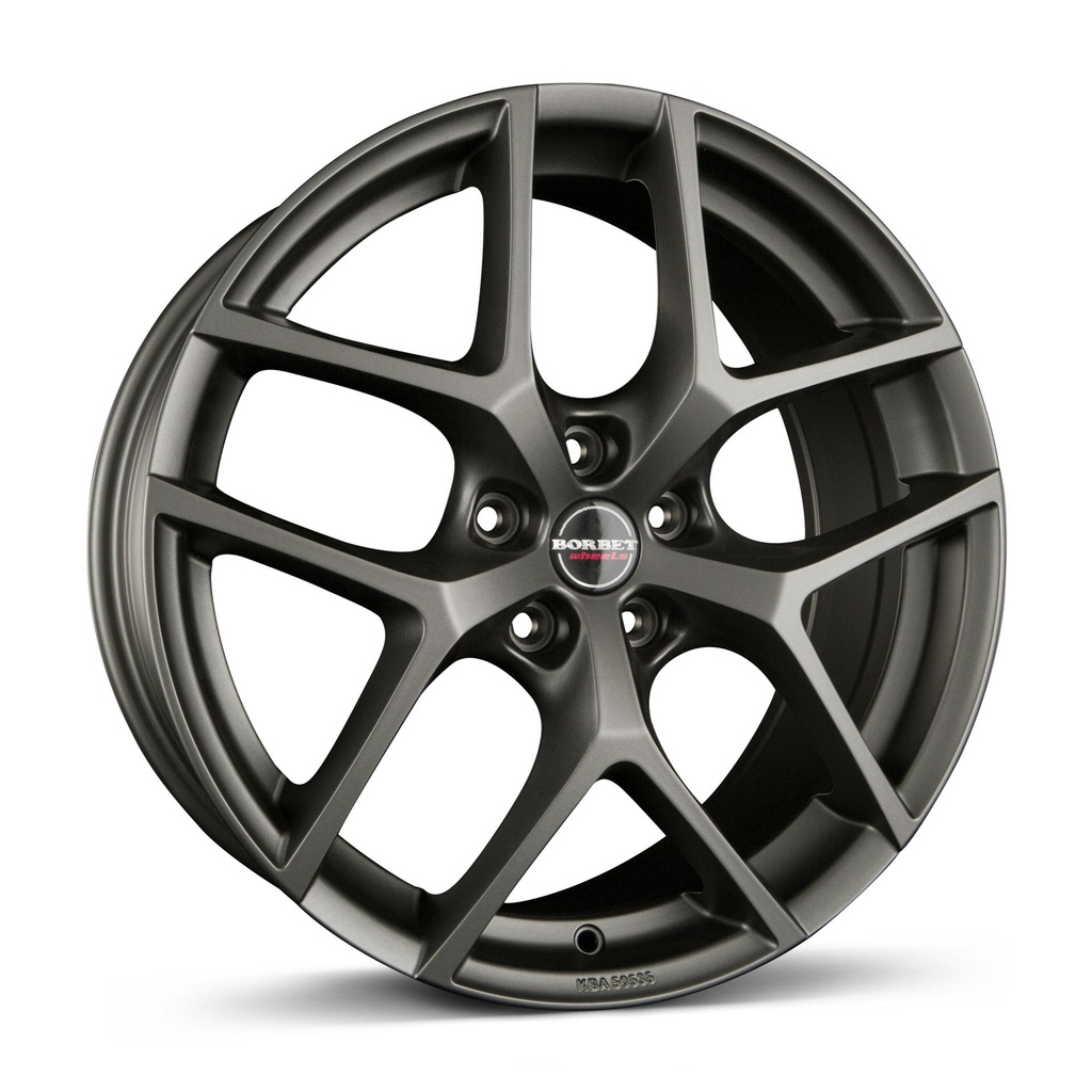 BORBET Y TITAN MATT 7x17 5/100 ET45 CB57.1