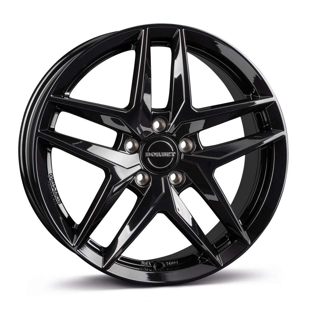 BORBET Z BLACK GLOSS 7.5x17 5/112 ET36 CB66.6