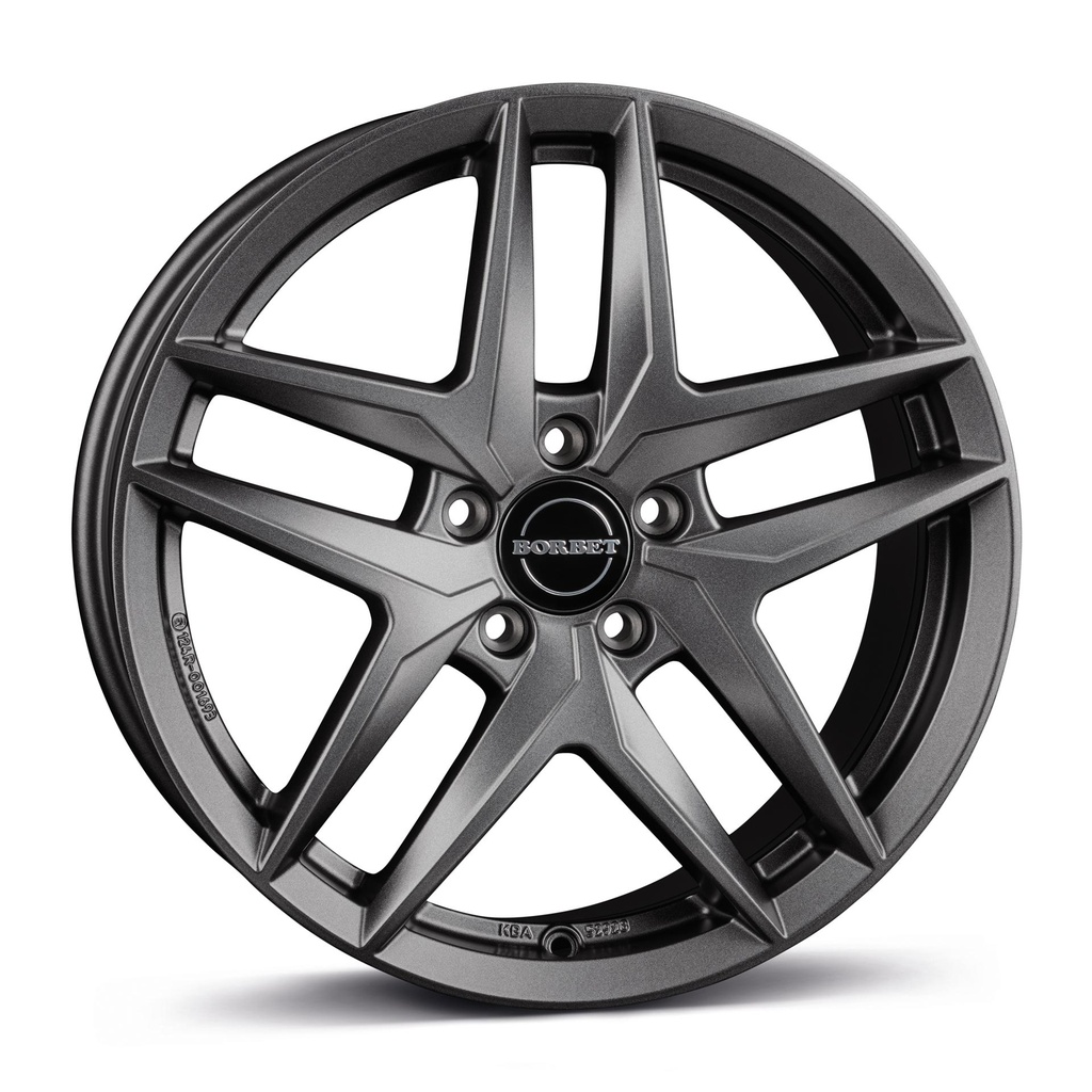 BORBET Z DARK GREY MATT 7.5x18 5/112 ET50 CB57.1