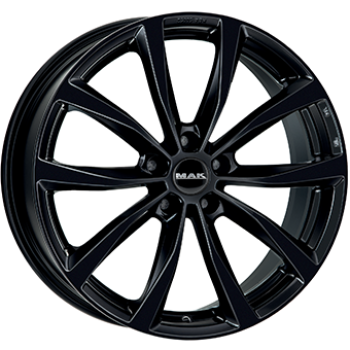 MAK WOLF GLOSS BLACK 7x17 7/17 ET38 CB57.1