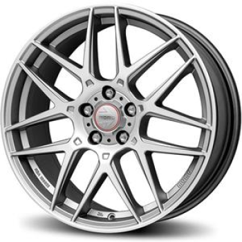 MOMO COMPETIZIONE TITAN-SILVER POLISHED 8x18 8/18 ET42 CB72.3