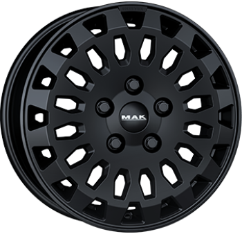 MAK OVERLAND MATT BLACK 6,5X 6.5x16 5/16 ET65 CB71.1