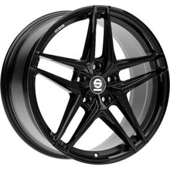 SPARCO RECORD GLOSS BLACK 8.5x19 5/19 ET45 CB73.1