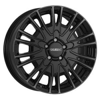 DEZENT KE BLACK  5X 7x17 7/17 ET55 CB65.1