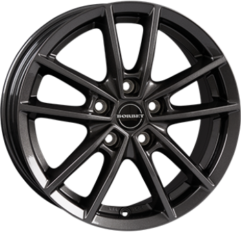 BORBET W MISTRAL ANTHRACITE GLOSSY  5X 6x15 6/15 ET43 CB72.6