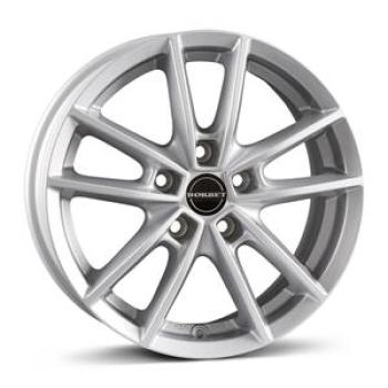 BORBET W CRYSTAL SILVER  5X 6x15 6/15 ET43 CB72.6