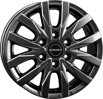 BORBET CW6 MISTRAL ANTHRACITE GLOSSY 6.5x16 5/16 ET62 CB84.1