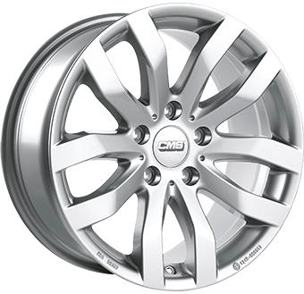 CMS C22 RACING SILVER 7.5x18 5/114.3 ET35 CB60.1