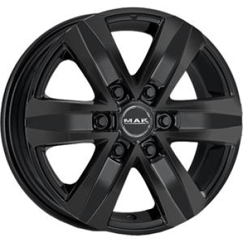 MAK STONE 6 GLOSS BLACK 8x18 8/18 ET35 CB106.1