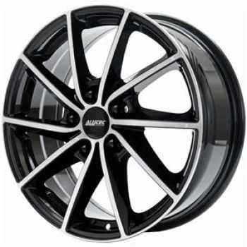 ALUTEC SINGA DIAMOND-BLACK FRONTPOLISHED  4X 6x16 6/16 ET23 CB65.1
