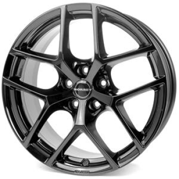 BORBET Y BLACK GLOSSY  5X 8x18 8/18 ET48 CB57.1