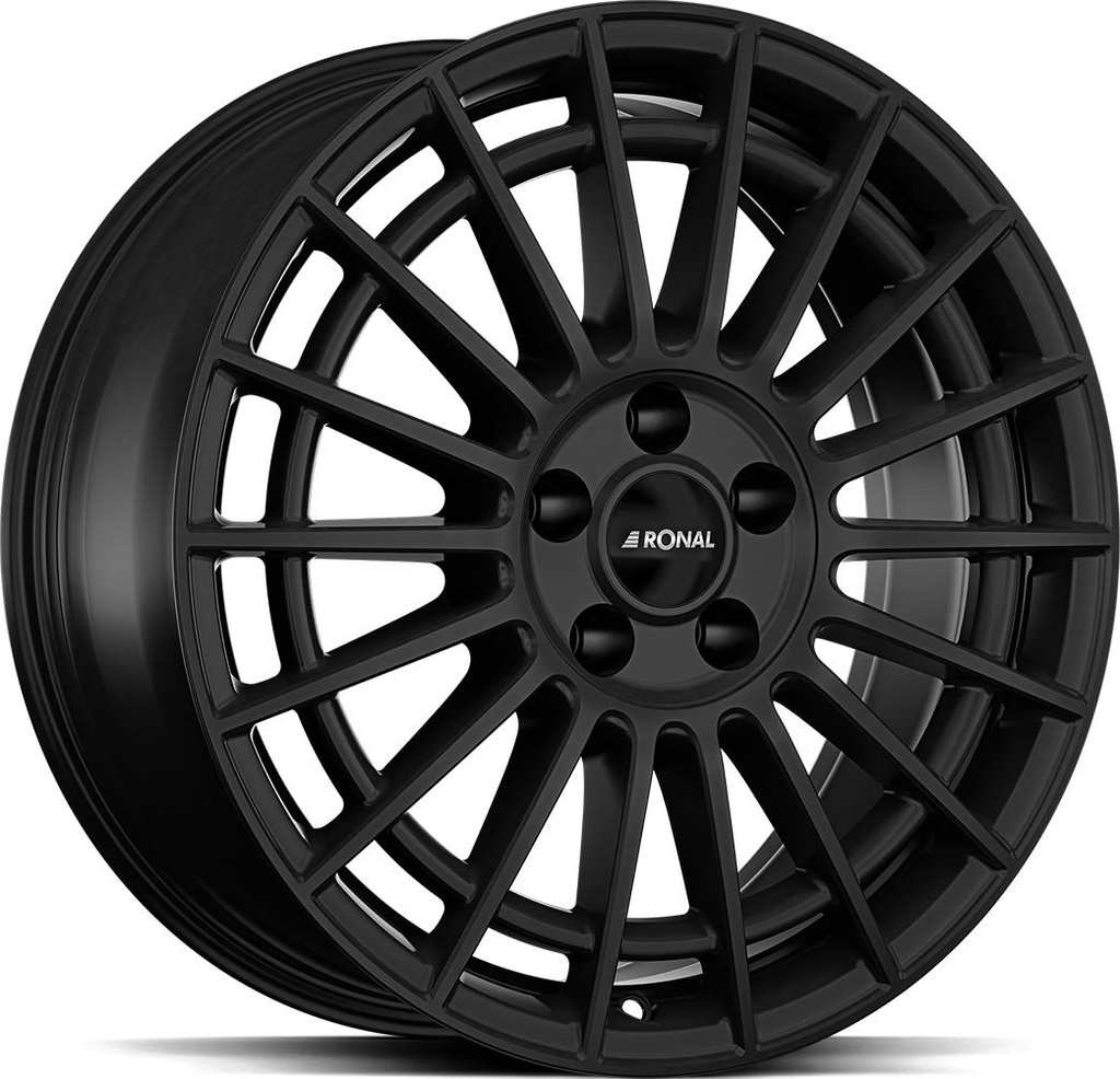 RONAL R73 JET BLACK MAT 7.5x18 5/112 ET51 CB57.1