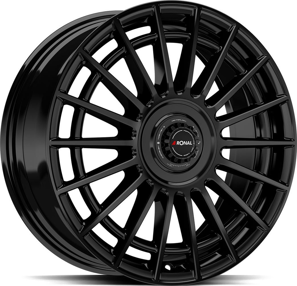 RONAL R73 REV-B JET BLACK MAT 7.5x18 4/100 ET39 CB68