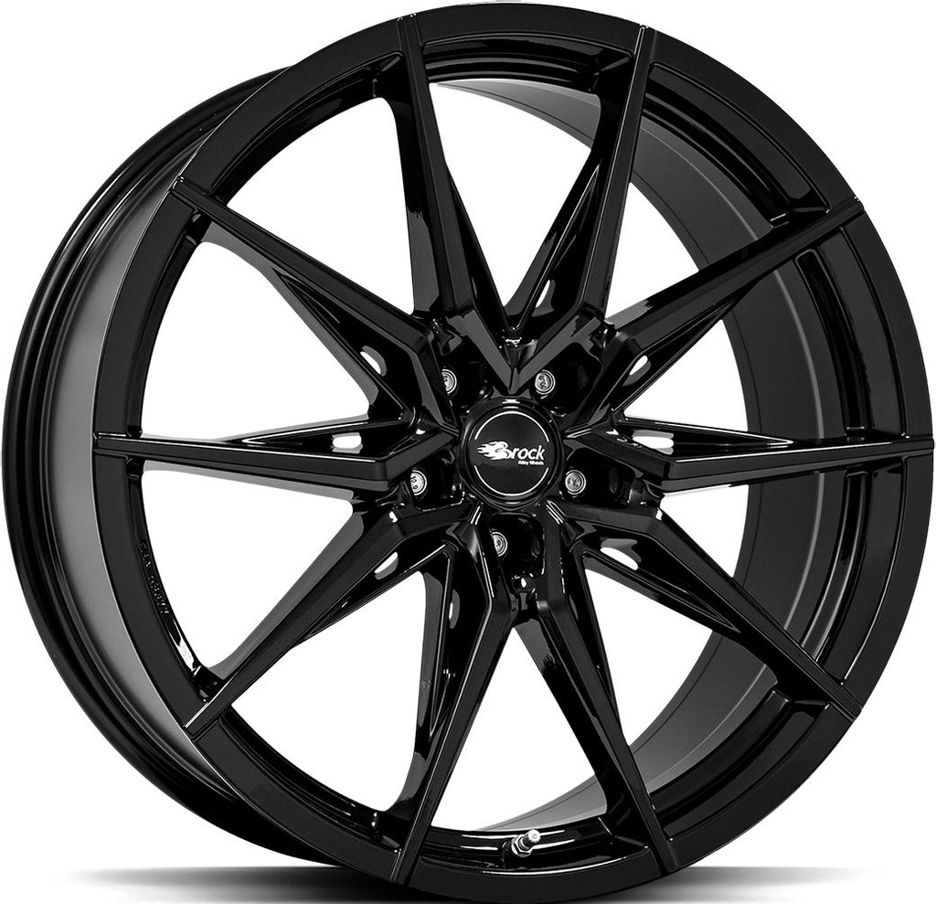 BROCK B42 SHINY BLACK 8.5x19 5/114.3 ET35 CB72.6
