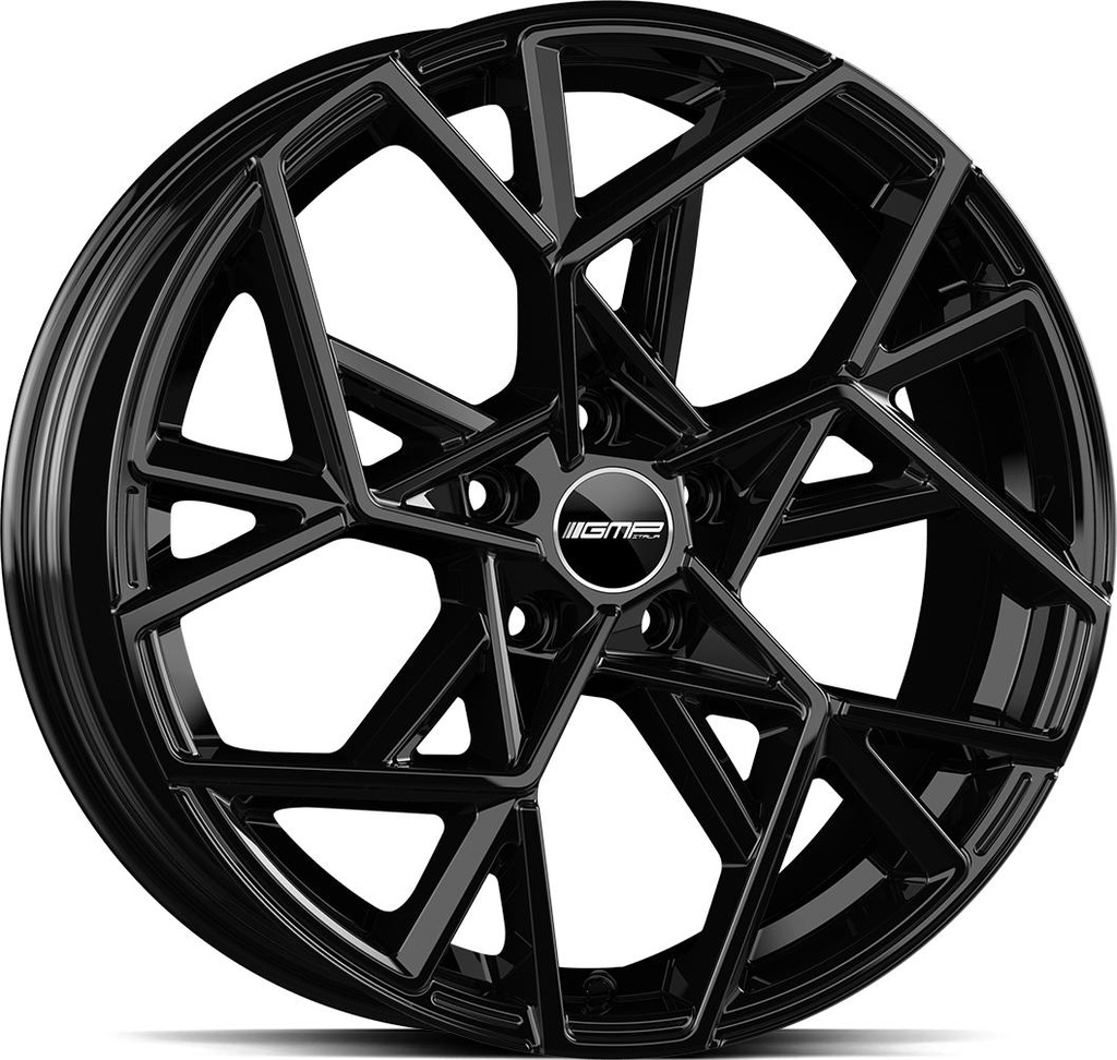 GMP CARTESIO GLOSSY BLACK 7.5x18 5/112 ET44 CB66.6
