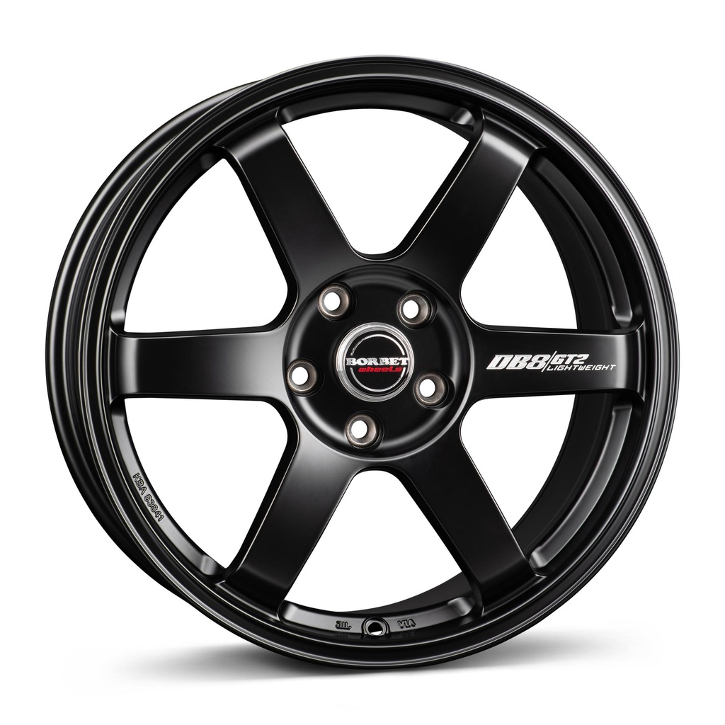 BORBET DB8GT2 BLACK MATT 7x17 4/100 ET25 CB64.1