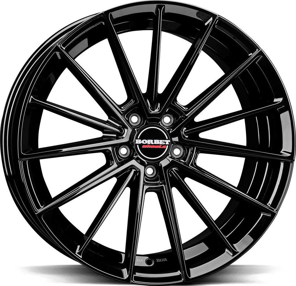 BORBET FB2DC BLACK GLOSSY 9x20 5/112 ET40 CB72.5