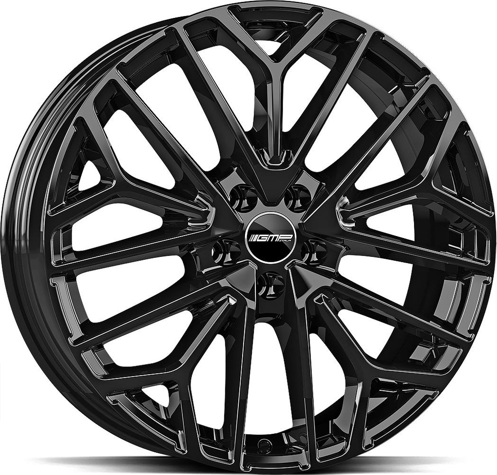 GMP MATERIA GLOSSY BLACK 9.5x21 5/130 ET52 CB66.5