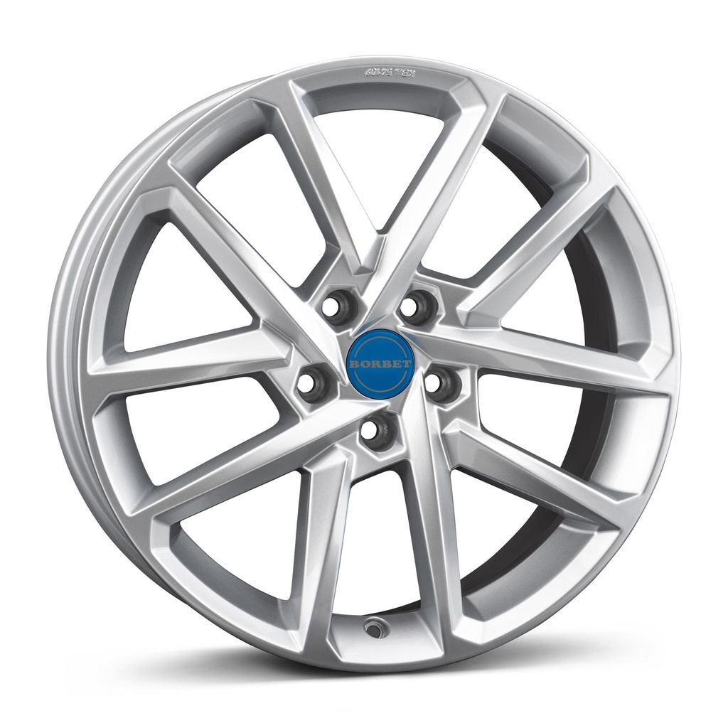 BORBET N CHRYSTAL SILV 8x18 5/112 ET44.1 CB57.1