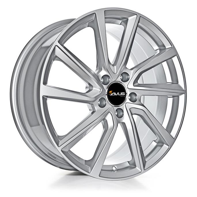 AVUS AC-518 HYPER SILVER 6x15 5/114.3 ET45 CB67.1