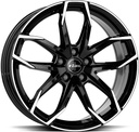 RIAL LUCCA DIAM BLACK POL 6.5x16 4/98 ET37 CB58.1