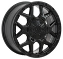STATUSFÄLGAR D213 FLATBLACK 8x18 6/120-130 ET48 CB84.1